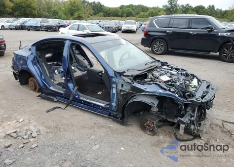 2018 Infiniti Q50 Red Sport 400 из США, поврежденный, VIN JN1FV7AP2JM640093